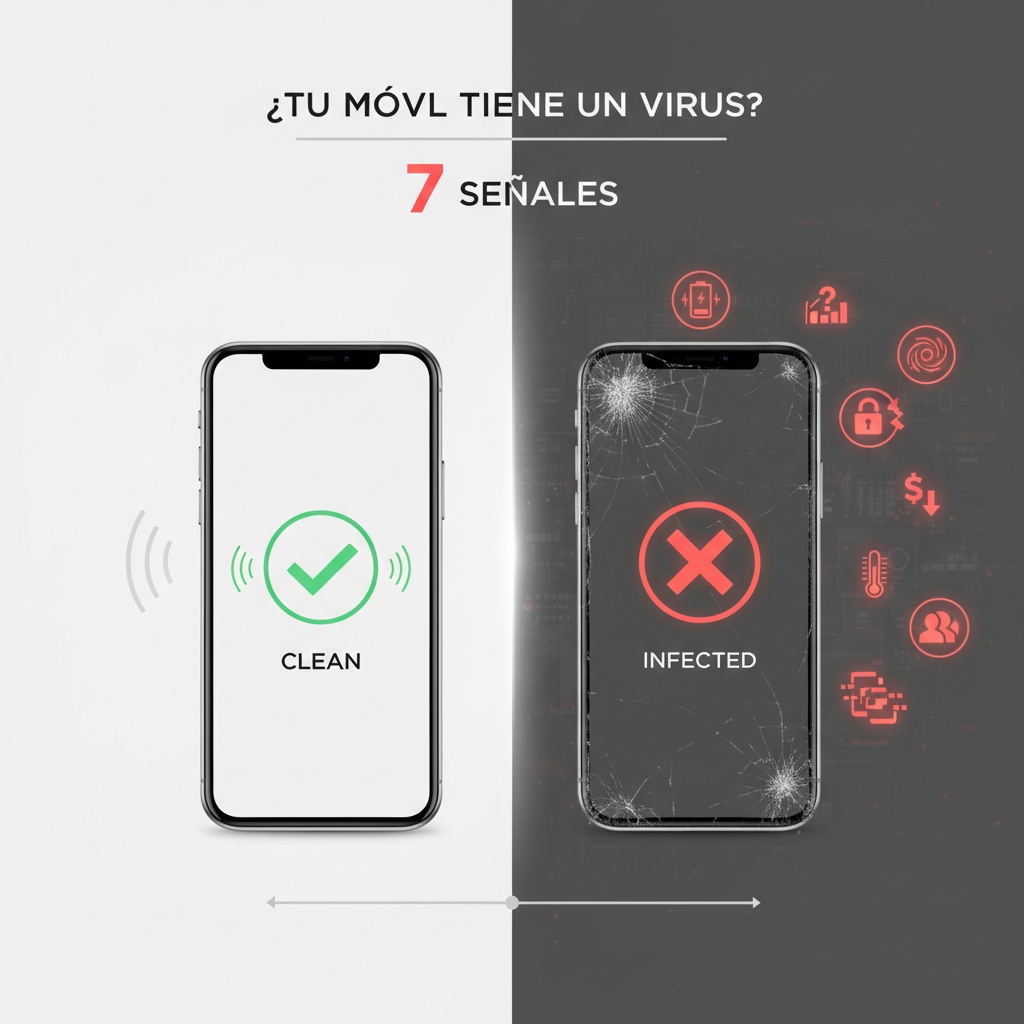 Lee más sobre el artículo ¿Tu móvil tiene un virus? 7 señales