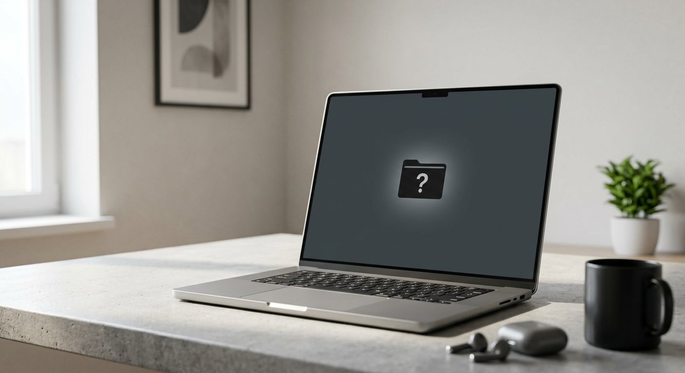 En este momento estás viendo MacBook Carpeta con Interrogante: Causas y Soluciones